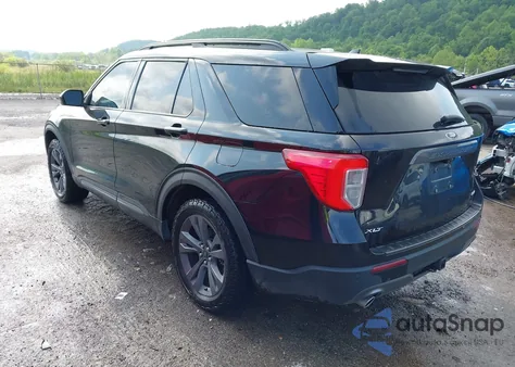 2022 Ford Explorer Xlt из США, поврежденный, VIN 1FMSK8DH6NGB45376